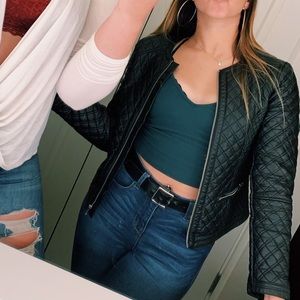 H&M Black Leather Jacket